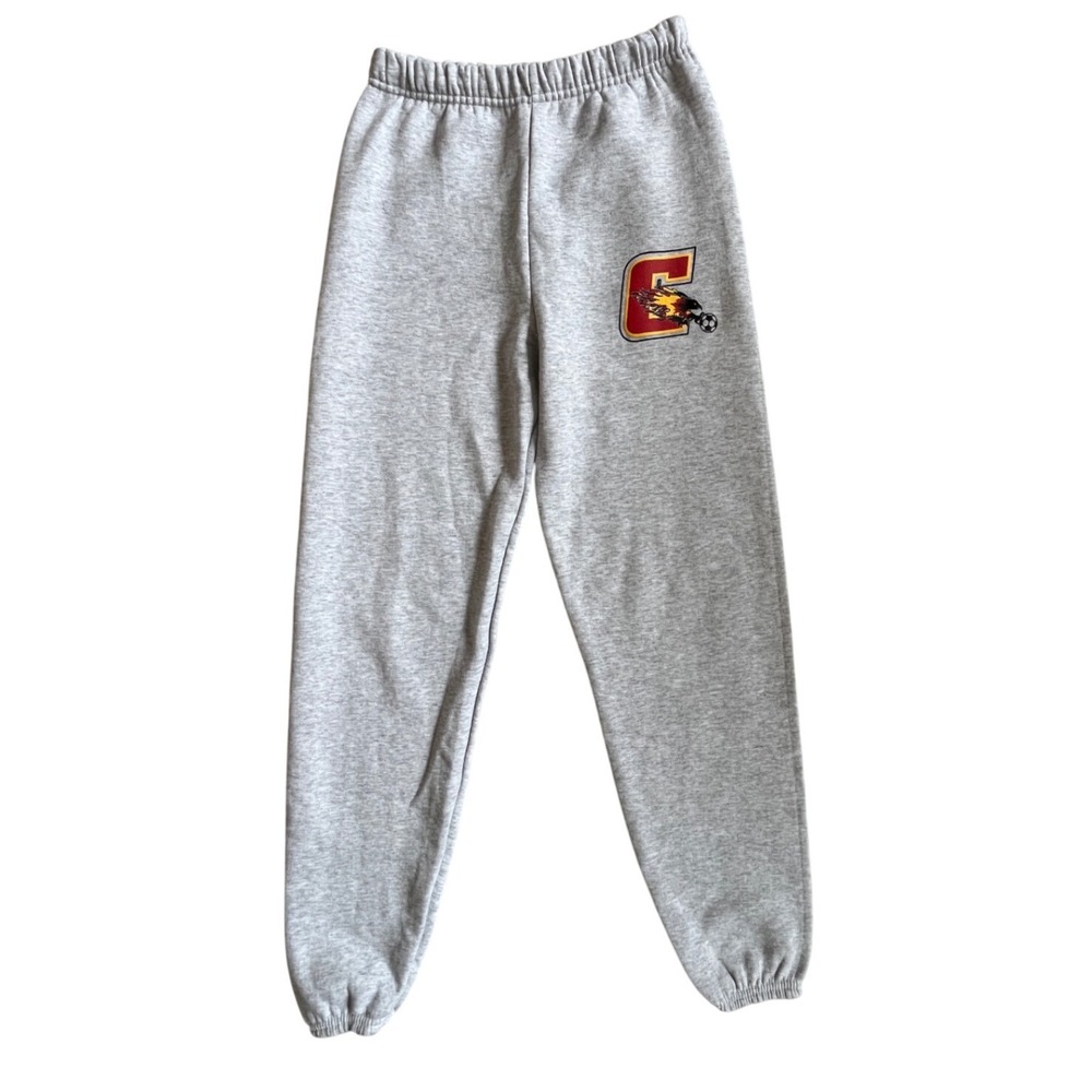 Russell Athletic Gray Sweatpants chaparral high school firebirds soccer Small